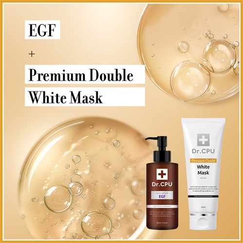 [Dr.CPU] EGF＋프리미엄 더블 화이트 마스크